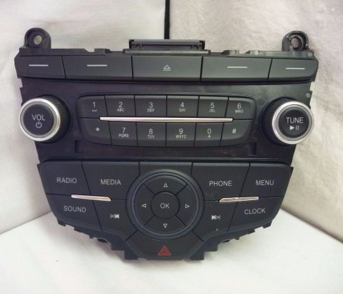 15 16 Ford Focus Radio Face Plate Control Panel F1ET-18K811-LD C63283, image 1
