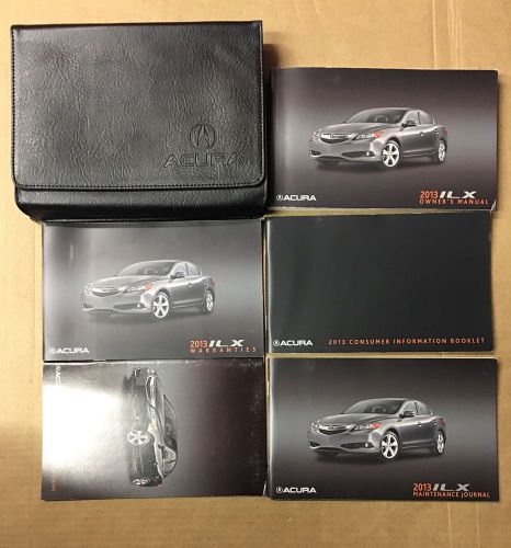 2013 acura ilx owner&#039;s manual with case