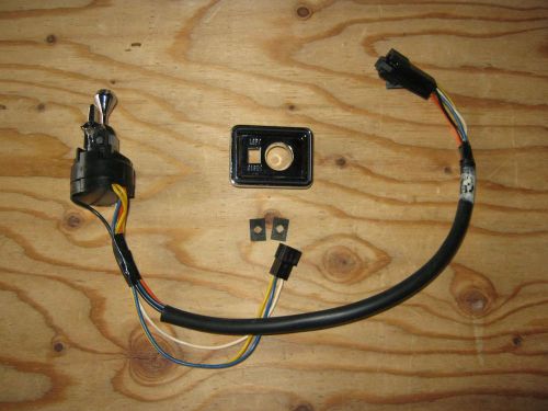 Used jeep sj grand wagoneer outside electric power mirror switch  j5756 932 # 5