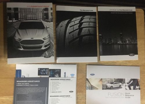2016 ford fusion owner&#039;s manual kit