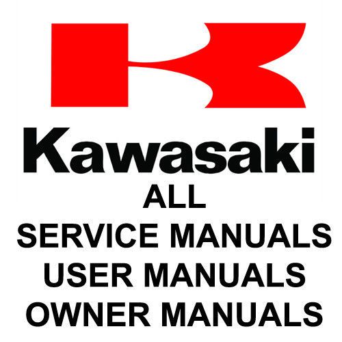 All kawasaki service manuals