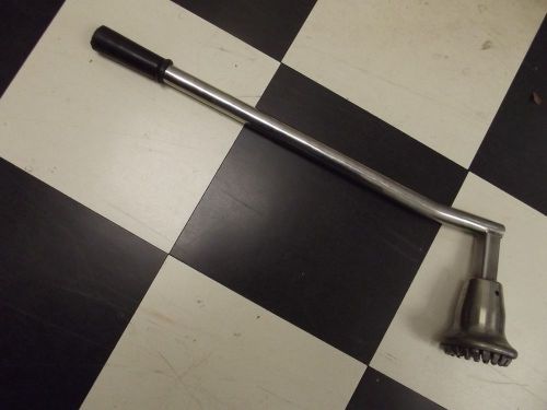 Indycar metalore titanium pit socket vaned manual wrench indy 500 dallara lola
