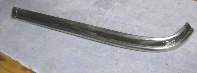 1958 chevrolet nomad and pontiac safari wagon right upper tailgate molding