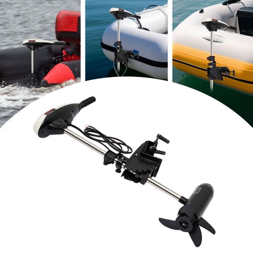 65LB Thrust Electric Outboard Trolling Motor Fishing Boat Engine Brush Motor 12V, US $172.00, image 4