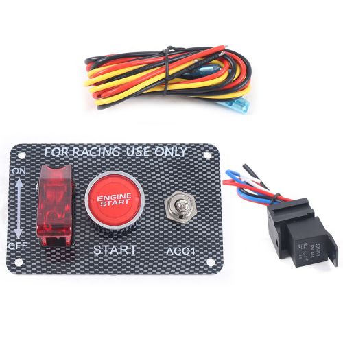 Universal Ignition Engine Start Push Starter Button Panel Toggle Switch 3-stage, US $18.00, image 17