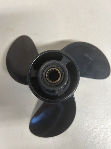 Aluminum outboard propeller 7.8"x8" for mercury 4-6hp, 12 spline tooth,rh