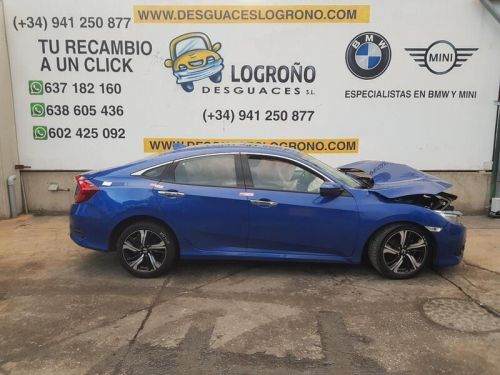 Cm093690a front left remote lift motor for honda civic x fastback 1.5 2063456-