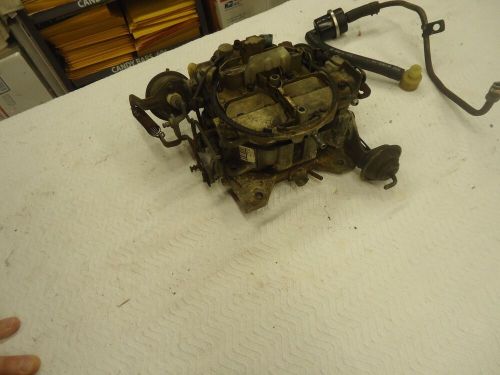 1981-1988 cutlass supreme  307 engine  4 barrel rochester carburetor 17086008
