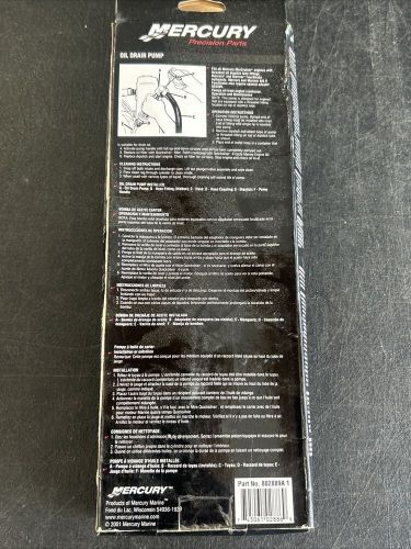 New In Box OEM Mercury Marine Oil Drain Pump - Part 802889A1, US $54.95, image 2