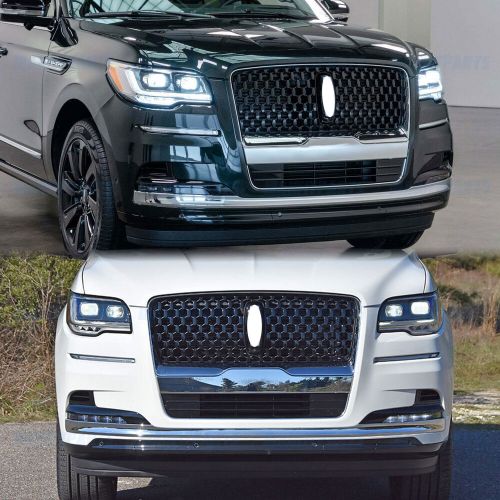 For 2022 2023 2024 Lincoln Navigator Front Upper Grille Gloss Black NL7Z-8200-PC, US $479.00, image 12