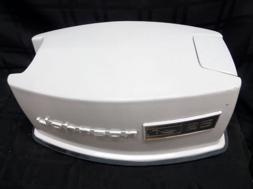 1971 JOHNSON 25R71S 25HP COWLING SHROUD COVER HOOD 384334 OUTBOARD MOTOR, US $78.99, image 8
