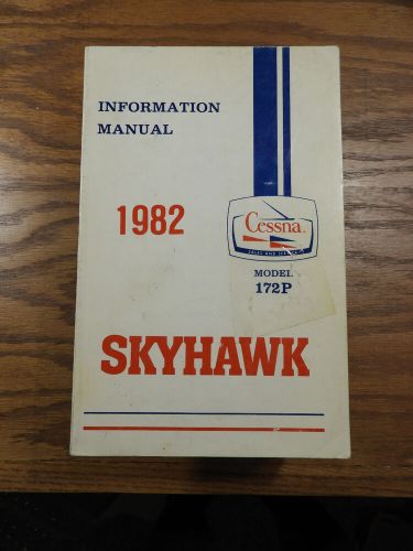 1982 Cessna Skyhawk 172P Pilot Information Manual (PIM), US $95.00, image 3