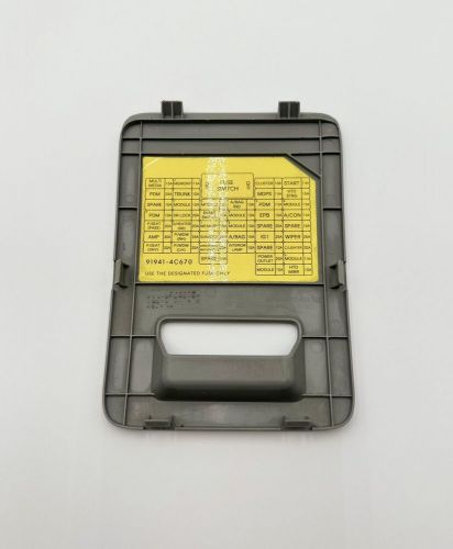 ⭐️ 2011-2015 kia optima interior dash fuse box cover dashboard | oem