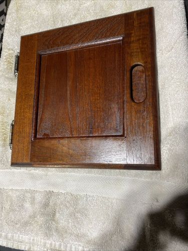 Used Teak Door 12.5” X 12.5” - OEM - 1982 Catalina 30 Sailboat Part, US $65.00, image 3
