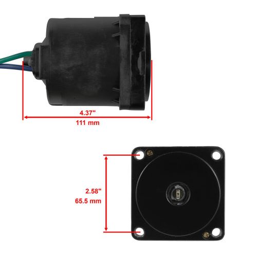 NEW TILT TRIM MOTOR FITS OMC MARINE 75-250HP FFI 2-WIRE 438786 439937 5005254, US $64.99, image 4