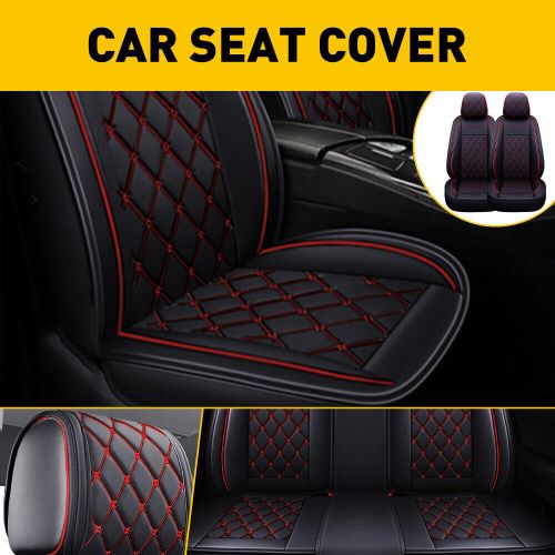 For Chevy Silverado GMC Sierra 1500 2500 Leather Car Seat Cover 5 Seat Front EOR, US $129.99, image 5