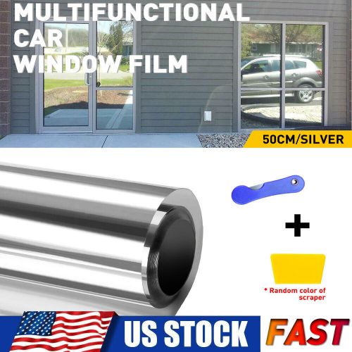 Roll Blackout Glass Window Tint Film 35% VLT 20" x 10FT Car Heat UV Block Silver, US $13.29, image 7