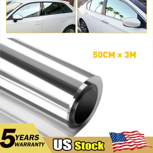 Roll Blackout Glass Window Tint Film 35% VLT 20" x 10FT Car Heat UV Block Silver, US $13.29, image 12