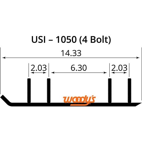 Woodys wearbar trailblazer usi tsi4-1050-4b