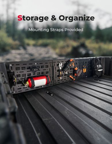 Bed Tailgate Storage Molle Panel Cargo Tailgate for Defender Ranger 2016-2024, US $69.99, image 10