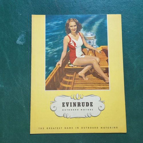 Evinrude outboard motors catalog 1956, US $25.00, image 3