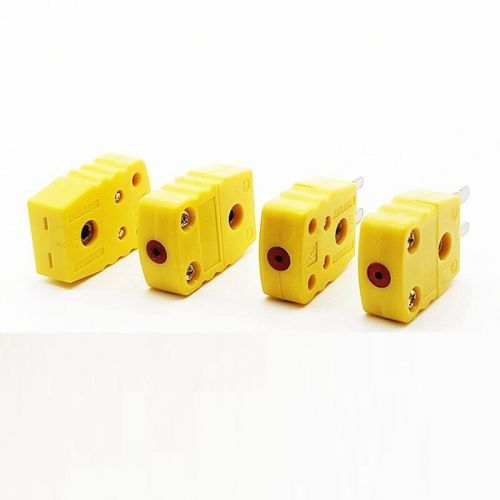 2 Pairs K-Type Male/Female Thermocouple Male Adapter, High Temperature-T5340-, US $, image 2