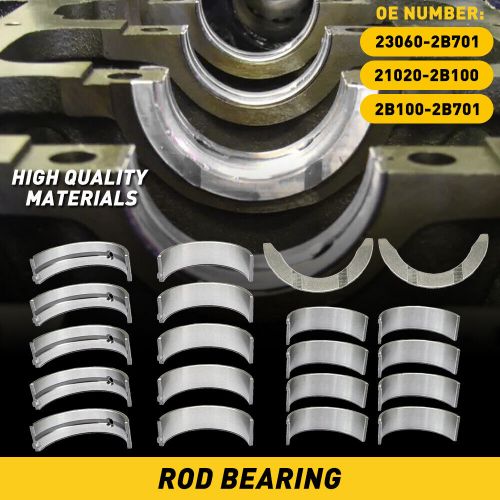 Connecting Rod Bearings Main Bearing Set For 17-20 Hyundai 1.6L Elantra DOHC L4, US $22.99, image 11
