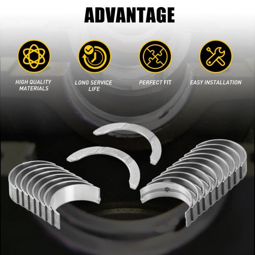 Connecting Rod Bearings Main Bearing Set For 17-20 Hyundai 1.6L Elantra DOHC L4, US $22.99, image 15