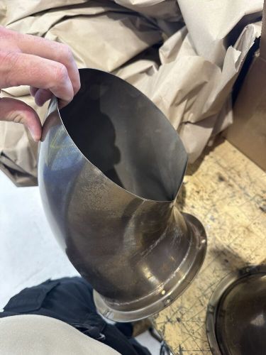 Pratt &amp; whitney pt6a-21 exhaust stacks full set if 4 for turbine engine