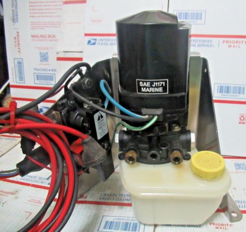 MerCruiser power trim tilt pump SAE J1171 WITH NEW STAINLESS STEEL BRACKET, US $300.00, image 7