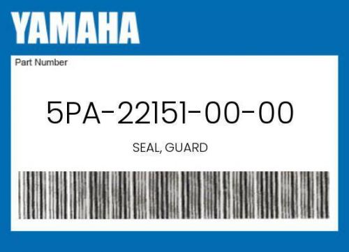Yamaha genuine seal, guard - 5pa-22151-00-00