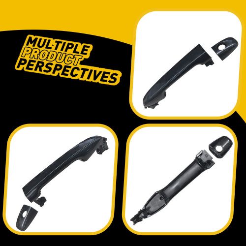 For 2011-2016 toyota sienna door exterior handle front left driver side black