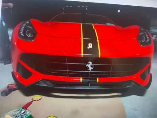 for F12 Upgrade R style Carbon fiber front and rear bumper spoiler hood body kit, US $1,635.00, image 5