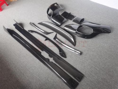 for F12 Upgrade R style Carbon fiber front and rear bumper spoiler hood body kit, US $1,635.00, image 8