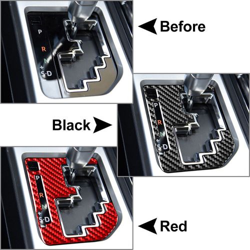Carbon Fiber Interior Gear Shift Panel Cover Trim FOR Toyota Tundra 2014-2021 19, US $9.73, image 5