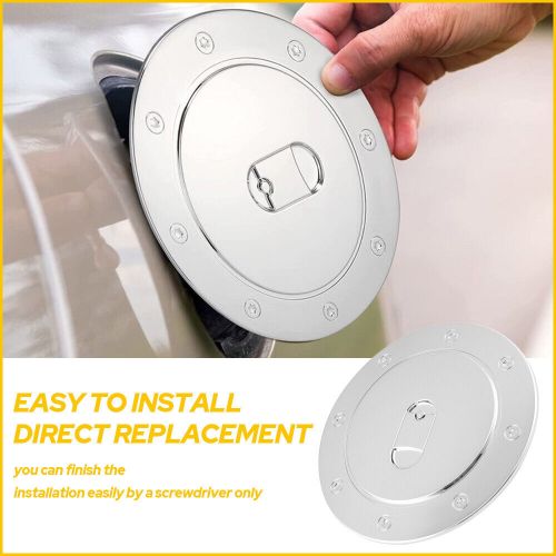 For 1999 2001 2000 2002-06 Chevy GMC Silverado Sierra Chrome Fuel Gas Door Cover, US $15.19, image 2