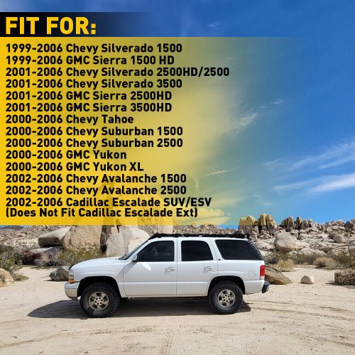 For 1999 2001 2000 2002-06 Chevy GMC Silverado Sierra Chrome Fuel Gas Door Cover, US $15.19, image 5
