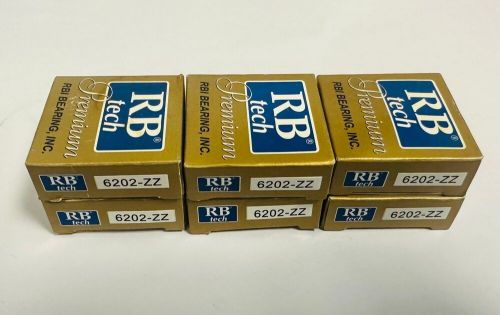 Racing Kart Wheel Bearing 15x35x11mm RBTech 6202 ZZ Shielded - (6 bearings!), US $18.95, image 3