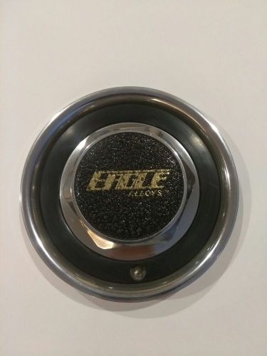 Chrome/Black Custom Wheel Center Cap #105 EAGLE ALLOYS, US $49.99, image 3