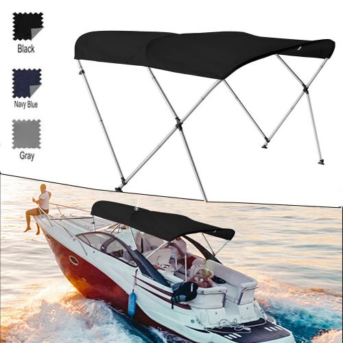 NEW 3 Bow Bimini Top Premium Range Boat Cover 6ft Long with Rear Poles 3 Colors, US $118.99, image 2