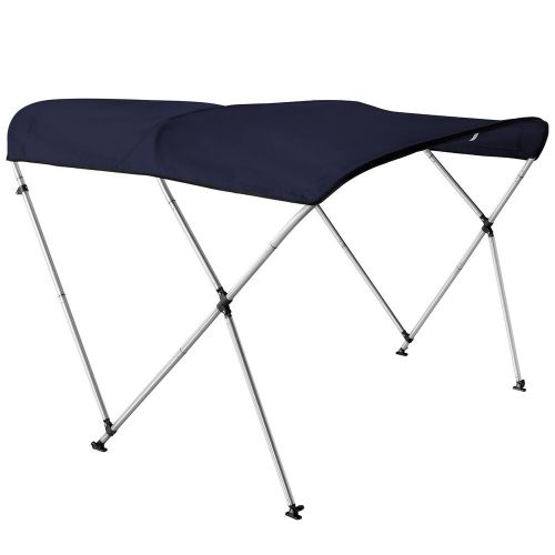 NEW 3 Bow Bimini Top Premium Range Boat Cover 6ft Long with Rear Poles 3 Colors, US $118.99, image 22