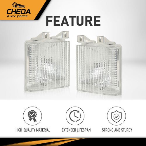 Turn Signal Side Corner Marker Lamp Light Fit For Chevy GMC Pickup Truck Pair, US $20.81, image 2