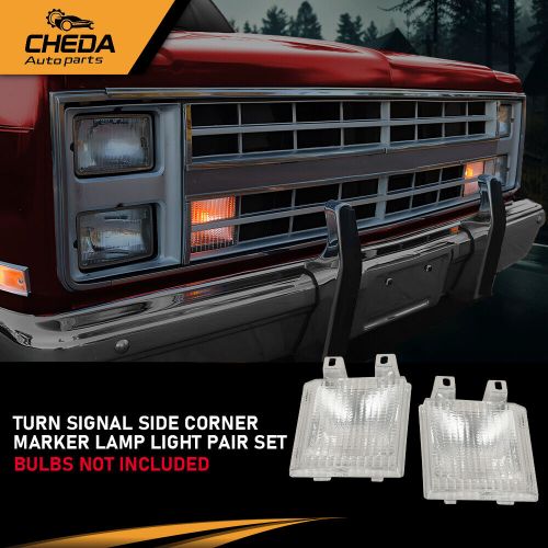 Turn Signal Side Corner Marker Lamp Light Fit For Chevy GMC Pickup Truck Pair, US $20.81, image 5