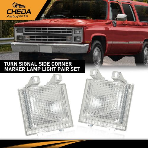 Turn Signal Side Corner Marker Lamp Light Fit For Chevy GMC Pickup Truck Pair, US $20.81, image 6