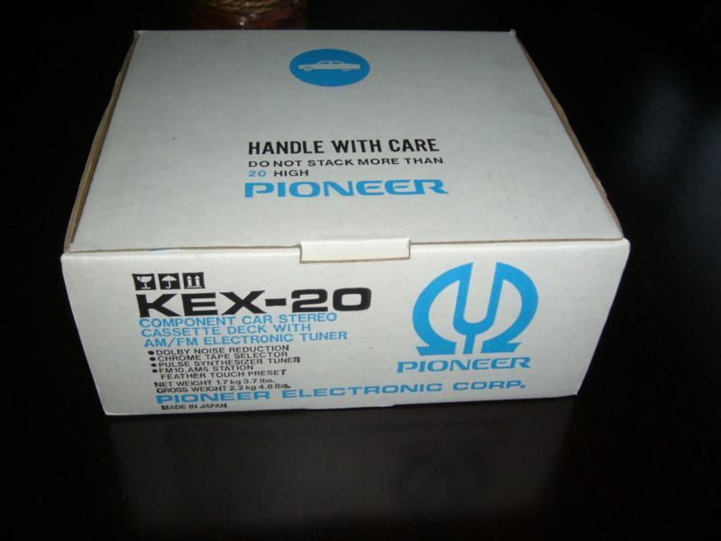 Pioneer kex-20 car stereo component .new.old stock.original box.