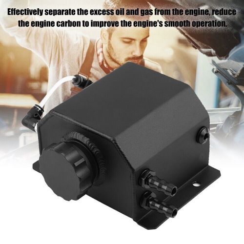 Car Modified 1L Alloy Aluminum Engine Oil Catch Can Breather Tank Bottle, US $37.12, image 8