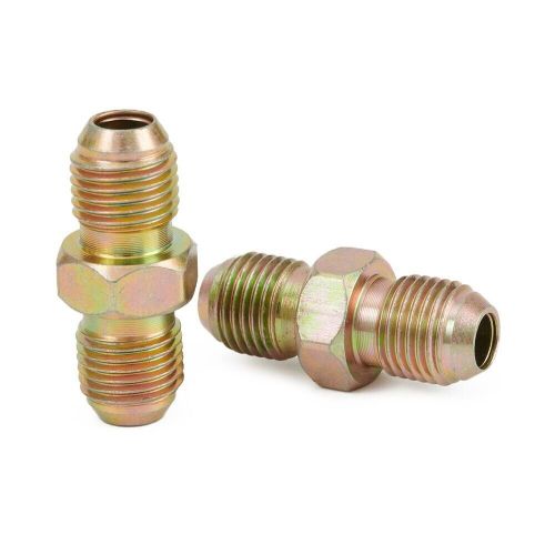 Pipe unions brake for 316\&#034; pipe inline male + female nuts 10mm x 1mm 2 way