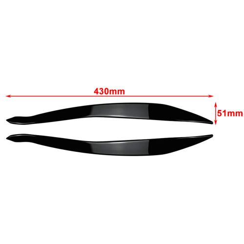 Front Headlights Eyelids Eyebrows Cover For-, US $, image 2