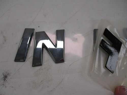 SHARPLINE LOWE INFINITY 2507 RAISED EMBLEM DECAL SILVER 2129974 MARINE BOAT, US $229.95, image 4