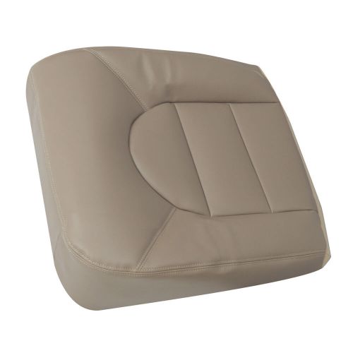 For 1999 2000 Ford F250 350 Lariat Driver & Passenger Leather Seat Cover Tan, US $105.30, image 7